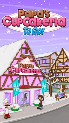 Papa's Cupcakeria to Go! - Screenshot 1