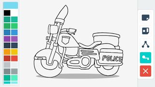 Mobil Polisi Mewarnai - Screenshot 3
