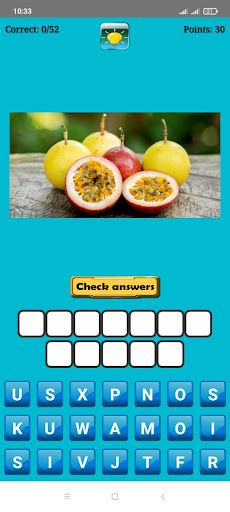 Guess The Fruit Name - Screenshot 2