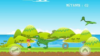 Angry Caveman Run - Screenshot 2