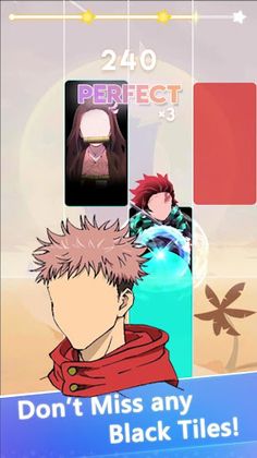 Jujutsu Kaisen Piano Tiles - Screenshot 3