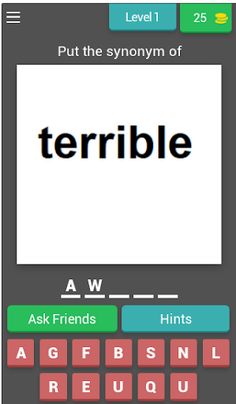 English Synonyms - Screenshot 1