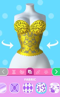 DIY Corset - Screenshot 2