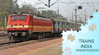 Trains India jigsaw puzzles - Screenshot 2