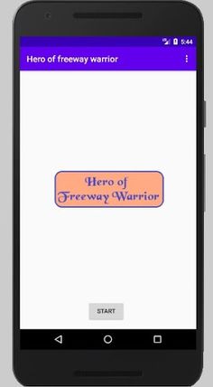 Hero of Freeway Warrior - Screenshot 1