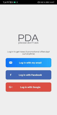 PDA Please Don't Ask - Screenshot 2