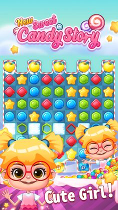 New Sweet Candy Story: Puzzle - Screenshot 3