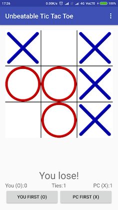 Unbeatable Tic Tac Toe - Screenshot 3