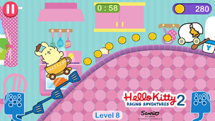 Hello Kitty games - car game - Screenshot 2