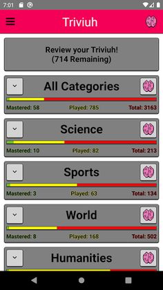 Triviuh - Spaced Repetition Tr - Screenshot 1