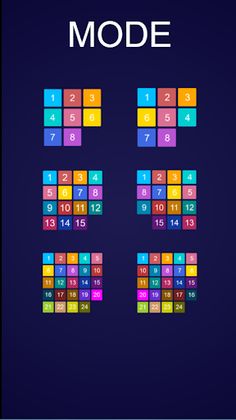 Sliding Puzzle Merge Numbers - Screenshot 1