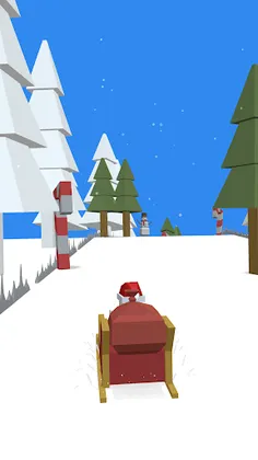Xmas Santa Mad Sleigh Run - Screenshot 3