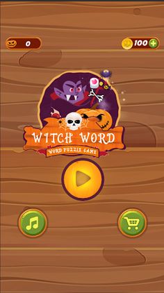 Witch Word: halloween puzzle - Screenshot 1