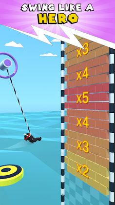 Rope Swing 3D - Screenshot 2