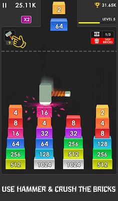 2048 Merge Block - Number Game - Screenshot 2