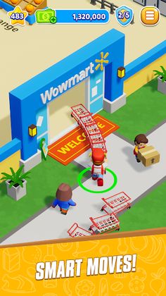 Idle Supermarket Tycoon Empire - Screenshot 2