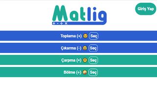 Matematik oyunları - MatLig - Screenshot 1