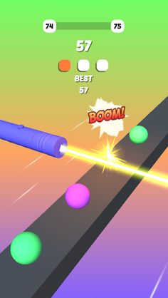 Color Laser : Bubble Shooter & - Screenshot 4