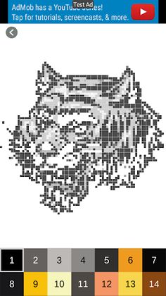 Tiger Pixel Art - Screenshot 2