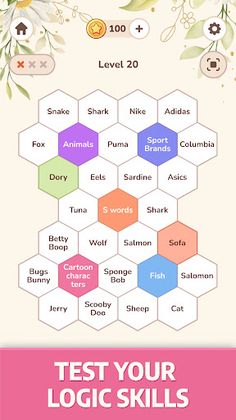 Hexa Ties: Word Associations - Screenshot 3