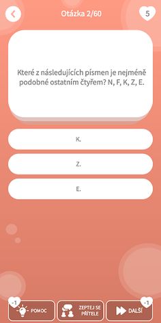 IQ Test a hádanky v češtině - Screenshot 1