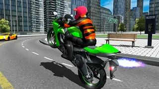 Real Moto Bike Driving Police - Screenshot 2