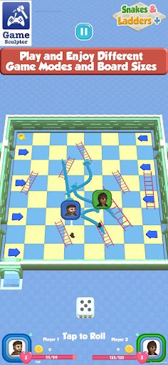Snakes and Ladders Plus - Free - Screenshot 2