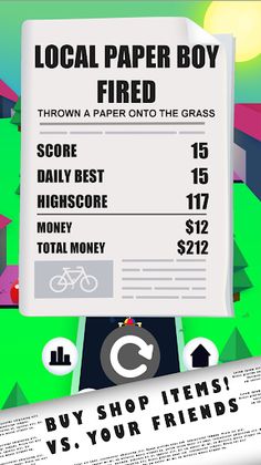 Paperboy - Endless Bicycle Gam - Screenshot 4