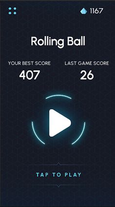 Rolling Ball - A Zig-Zag Game - Screenshot 1