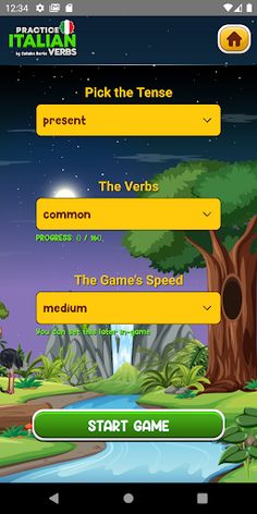 Learn Italian Verbs Game - Screenshot 4