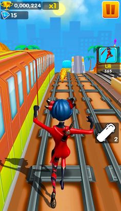 Super hero Kagami Tsurugi Run - Screenshot 3