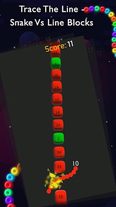 Trace Line - Snake Vs Line Blo - Screenshot 4