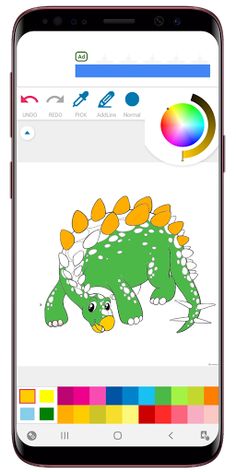 Dinosaur Coloring Book - Screenshot 3