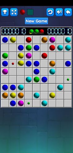 Lines 98 Classic - Color Lines - Screenshot 2