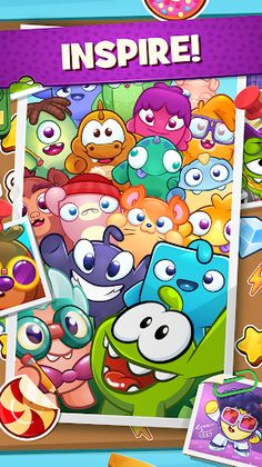 Om Nom Candy Factory - Screenshot 4