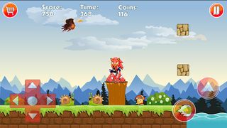 Spider Bleu hedgehog Adventure - Screenshot 2