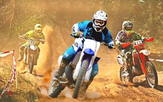 Dirt Bike Racing Games Moto 3D - Screenshot 1