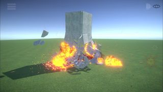 Sandbox destruction simulation - Screenshot 1