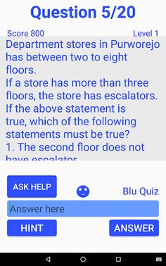 Blu Quiz - Screenshot 4
