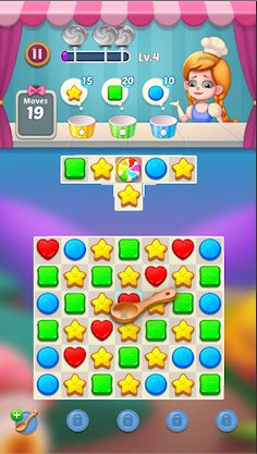 Candy Story - Sweet Match 3 Pu - Screenshot 3