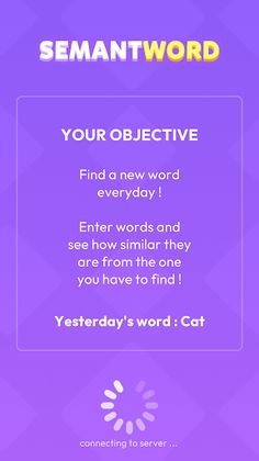 Semantword - Screenshot 1