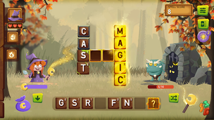 Criss Cross Castle: Word Quest - Screenshot 1