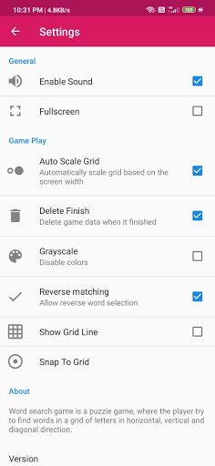 Search Word Ultimate Game - Screenshot 4
