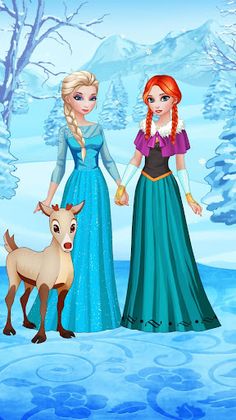 Icy Dress Up - Girls Games - Screenshot 1