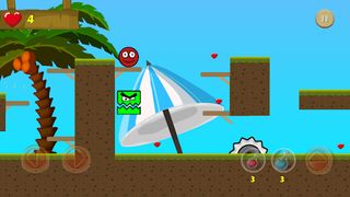 Rolling Balls - Tropical Beach - Screenshot 1