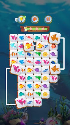 Mahjong Connect Fish World - Screenshot 1