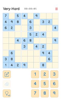 Sudoku : 9 * 9 - Screenshot 2