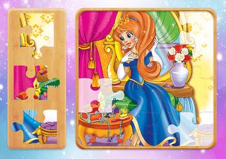 Princess Puzzle Fairy-tale - Screenshot 1