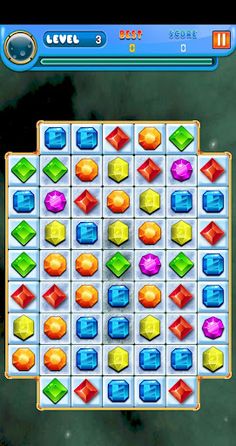 Space Jewels Match 3 - Screenshot 4