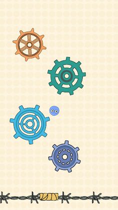 Falling Blob : Gear Puzzles - Screenshot 3